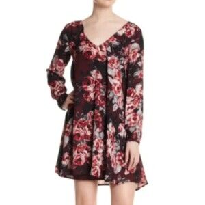 Cupcakes & Cashmere Dress Womens S Jimmy Sheath Floral Baby Doll boho whimsical